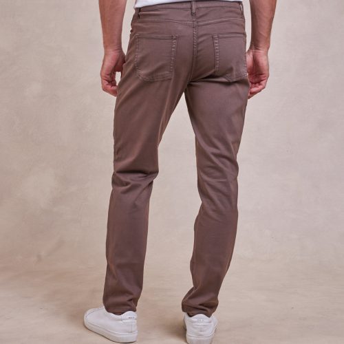 R51Pant ComfortCottonStretch5Pocket DarkChocolate 06