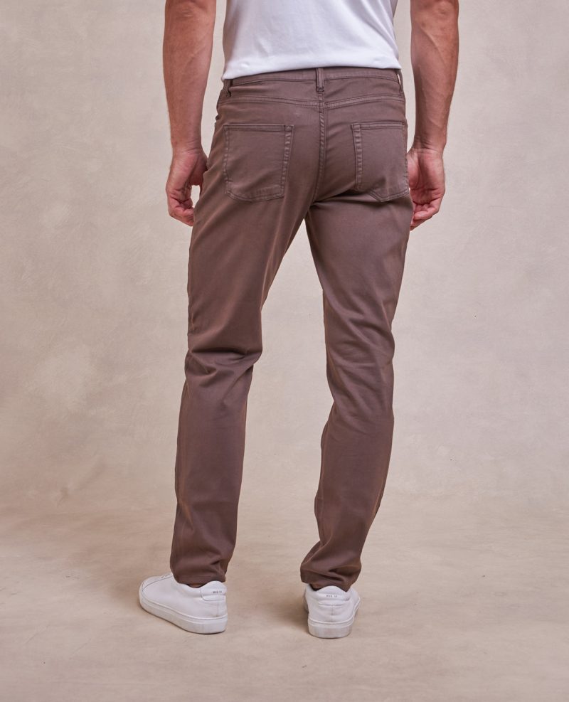 R51Pant ComfortCottonStretch5Pocket DarkChocolate 06