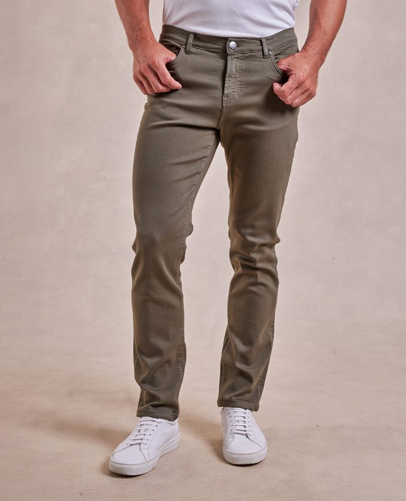 R51Pant FrenchTwillStretch5 Pocket Fatigue 01