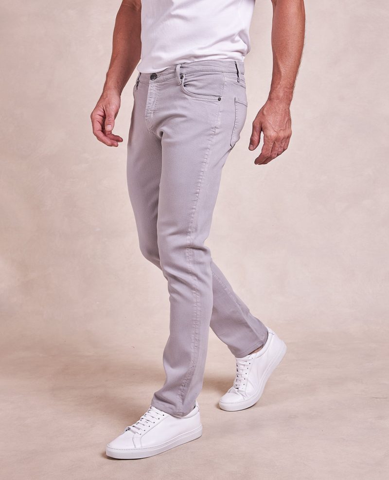 R51Pant FrenchTwillStretch5Pocket LightGray 02