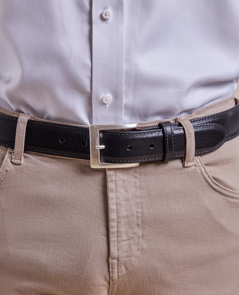 The Rye 51 Calf Belt Onyx Black 01