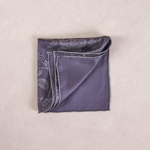 TheAmpio FloralBlurSilkPocketSquare PurpleShadow 02