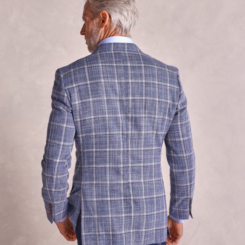 TheArnold ClassicCheckSoftJacket BlueCreamRed 07