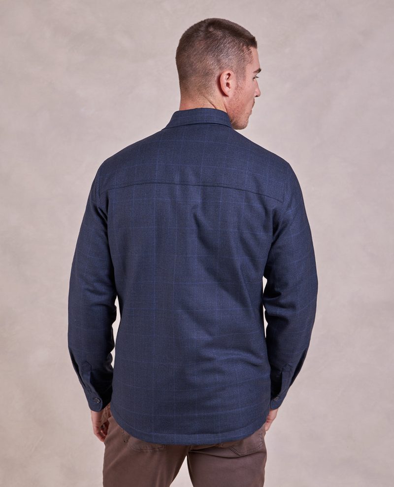 TheBarrett WoolShirtJacketw QuiltedLining Blue Navy 06