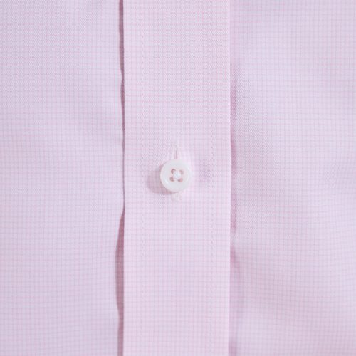 TheBrookes ThomasMasonMicroCheckJourneyDressShirt Pink 05