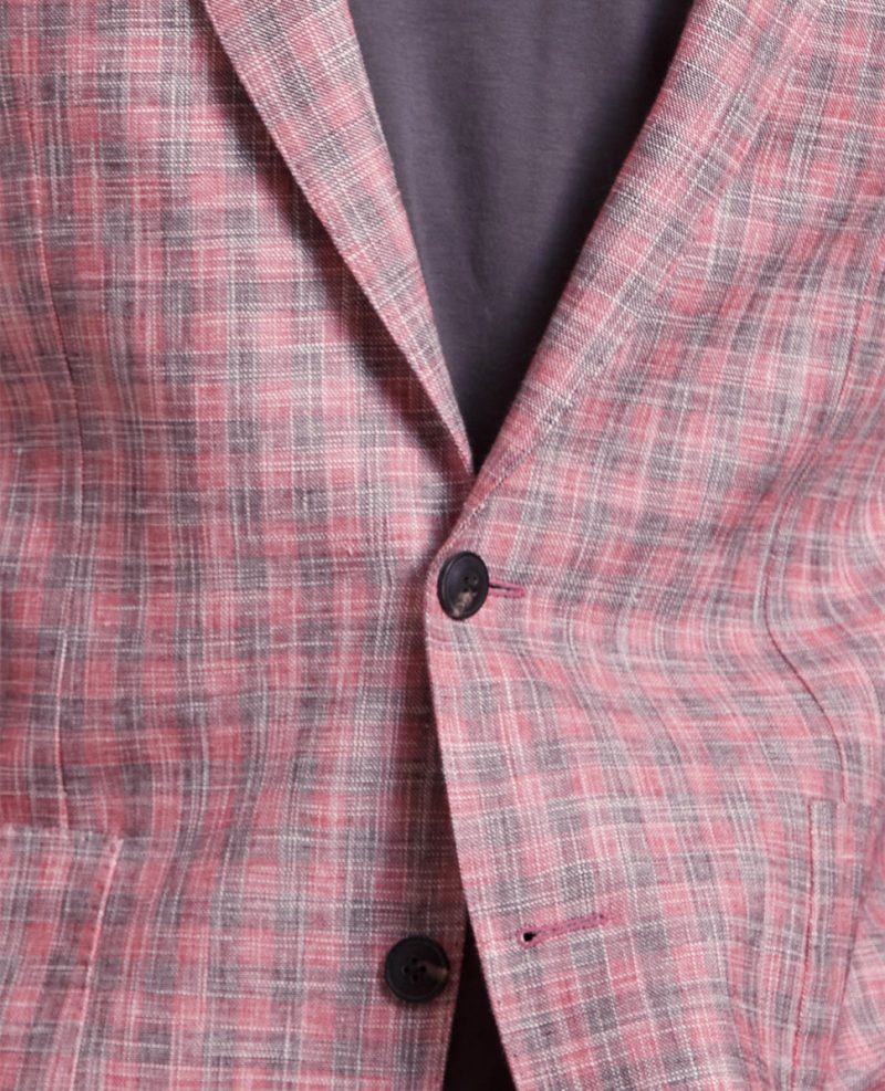 TheCameron CheckSharkskinJacket Red Rye51 February2024 180