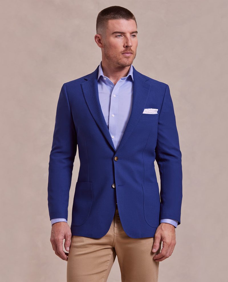 TheCameron StretchSemiPlainJacket Blue Rye51 February2024 038