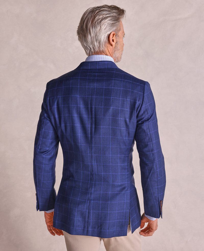 TheCarter TonalCheckSportCoat Blue 07