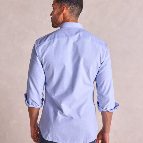 TheDeanBD LSBrushedOxfordShirt Blue 05