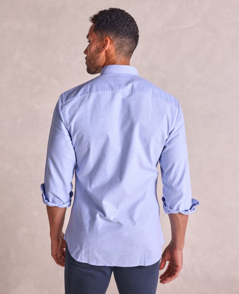 TheDeanBD LSBrushedOxfordShirt Blue 05