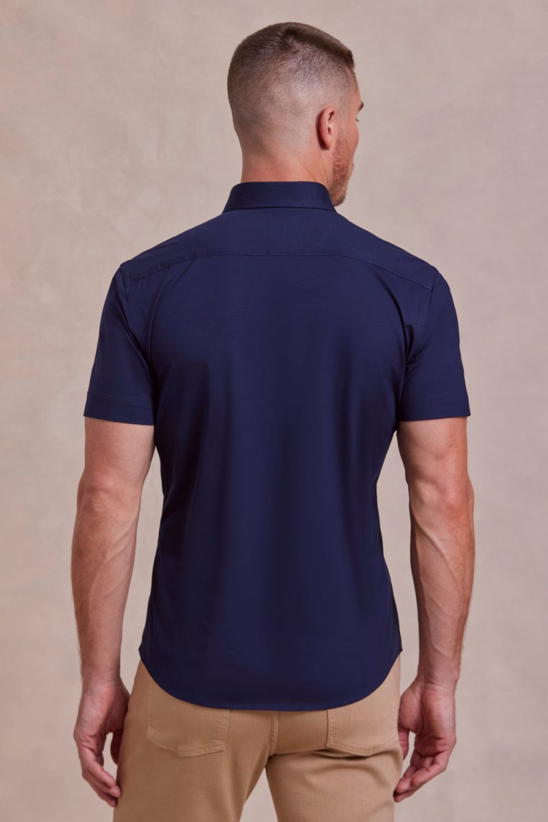 TheDeanBD SSNon IronShirt Navy Rye51 February2024 10544