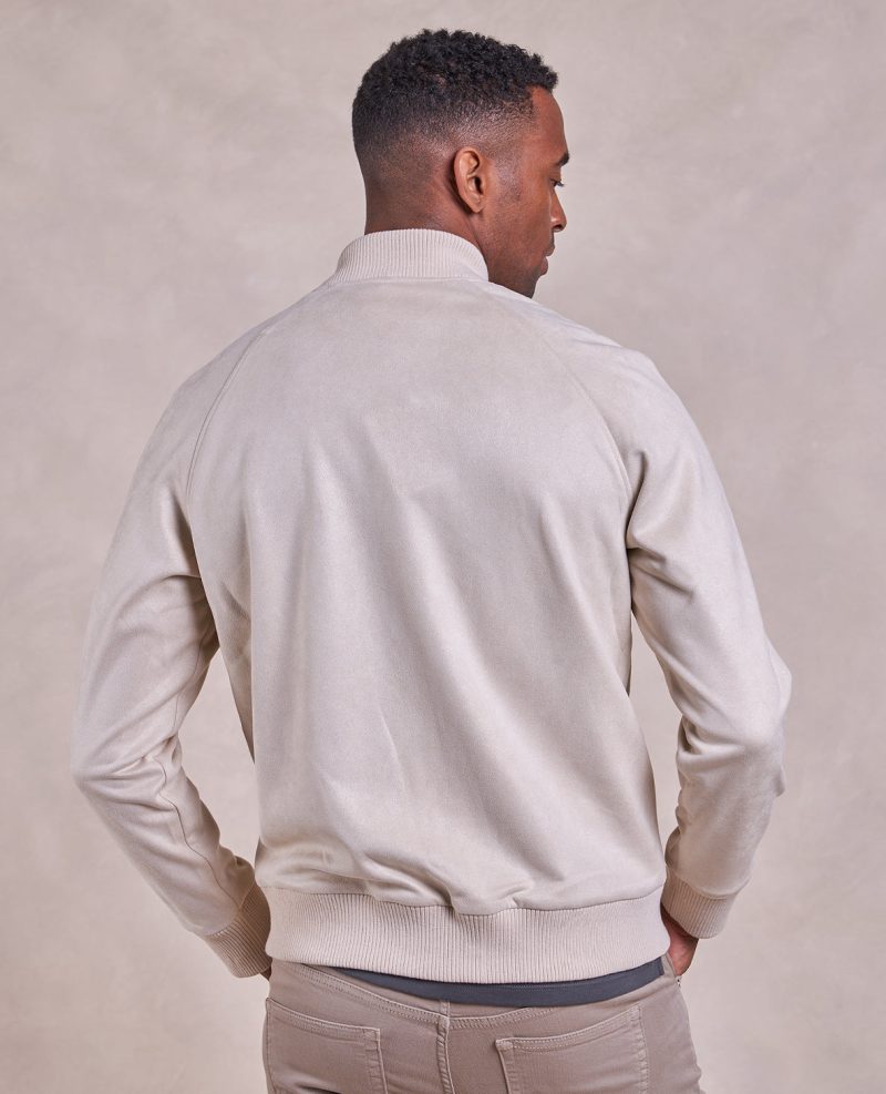 TheDrake MicrosuedeBomberJacket Ivory 07