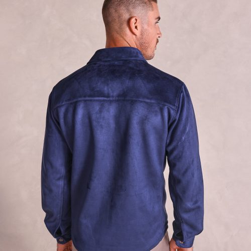 TheDrummond MicrosuedeChoreJacket Navy 05