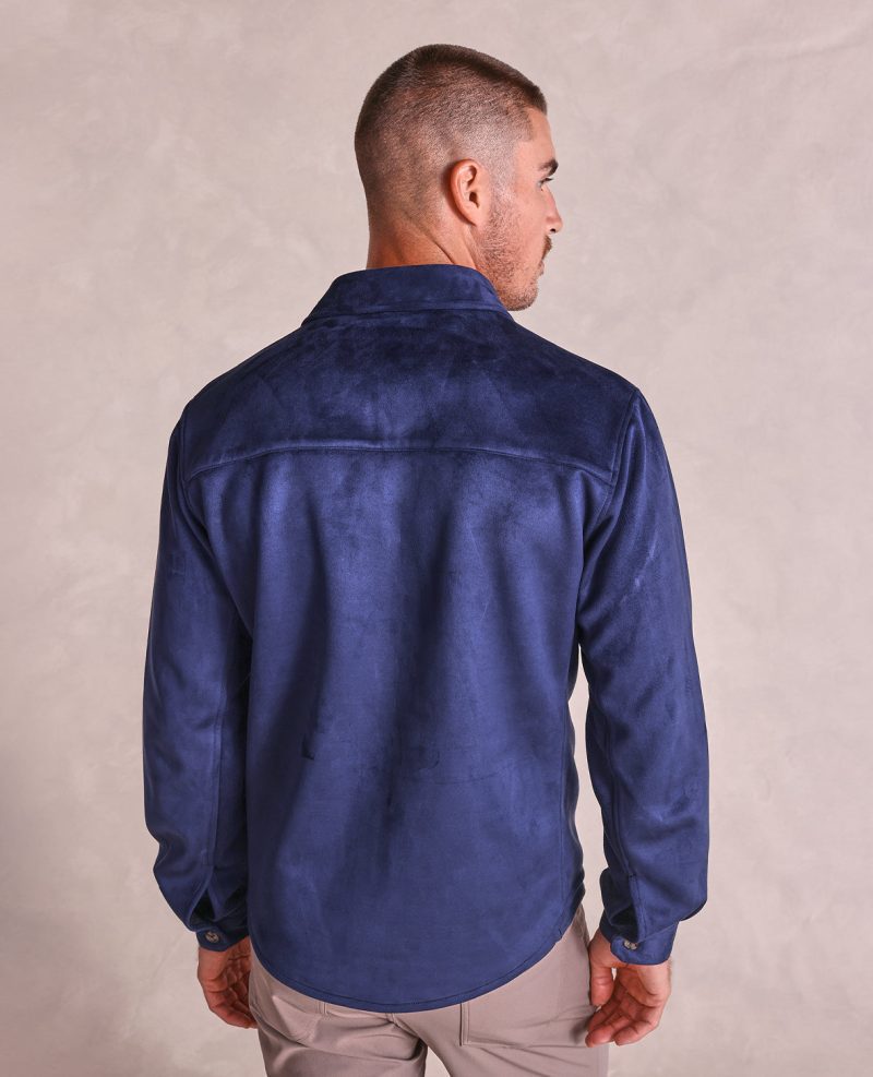 TheDrummond MicrosuedeChoreJacket Navy 05