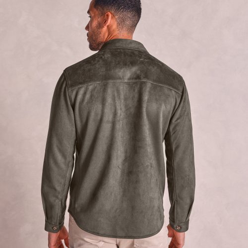 TheDrummond MicrosuedeChoreJacket Olive 05