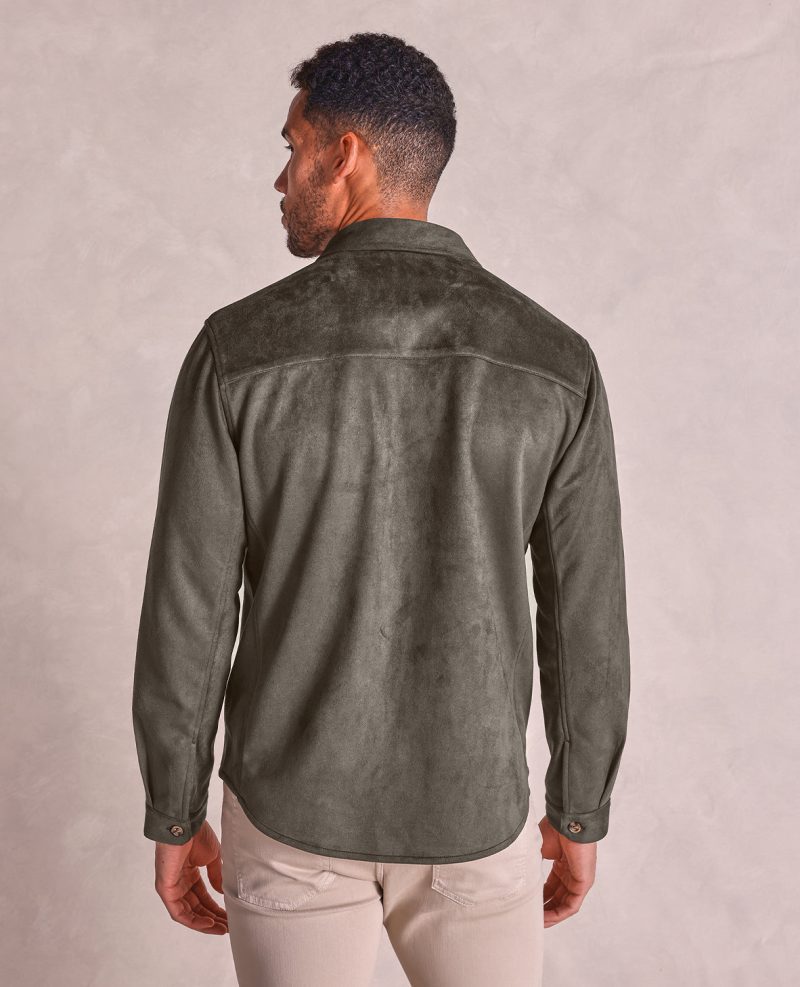 TheDrummond MicrosuedeChoreJacket Olive 05