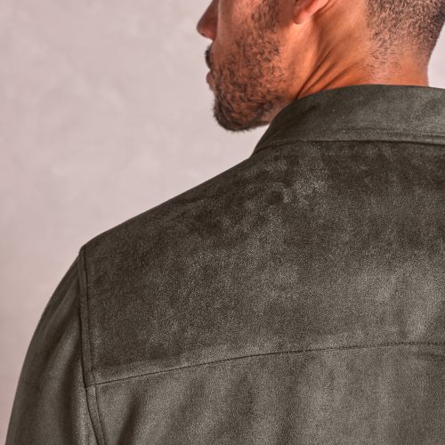 TheDrummond MicrosuedeChoreJacket Olive 06