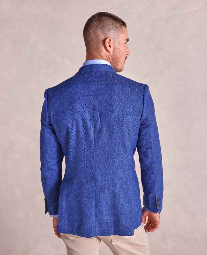 TheGeorge LuxeTexturedSoftJacket Blue 07