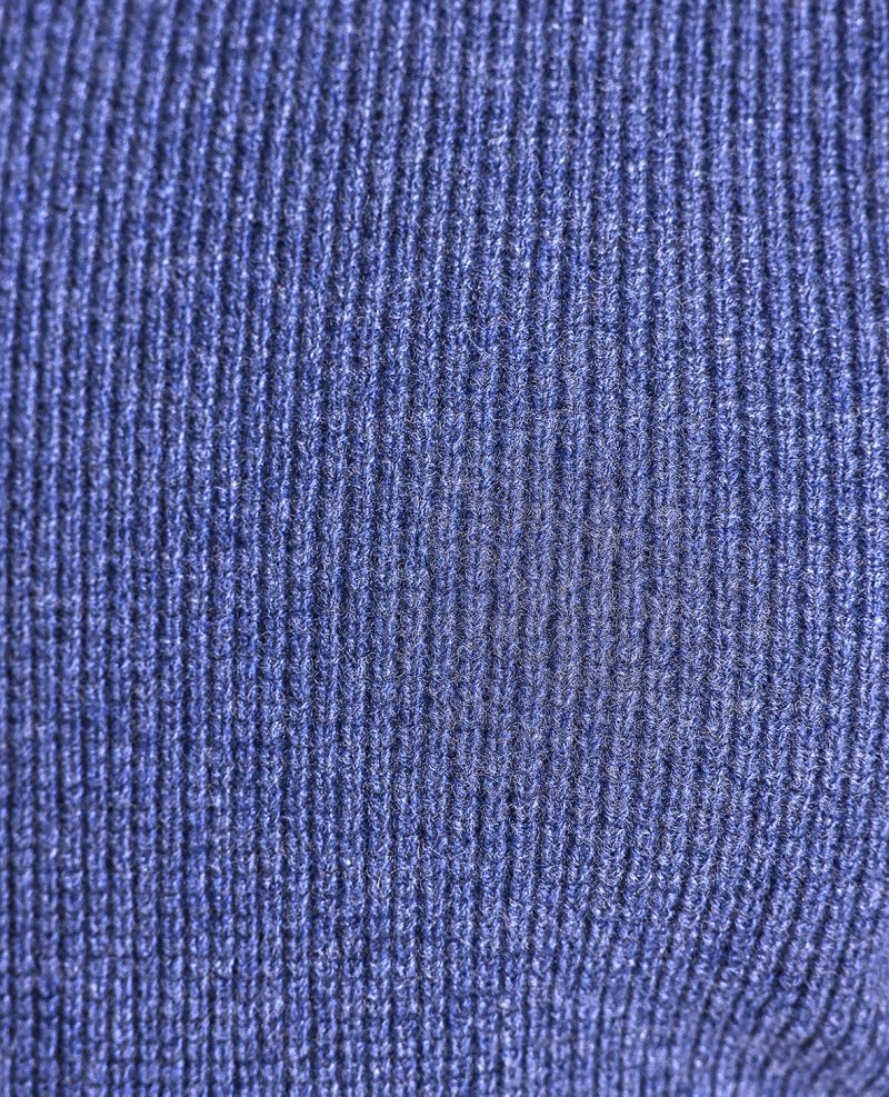 TheHeath Wool CashmereWaffleKnitSweater BlueHeather 07