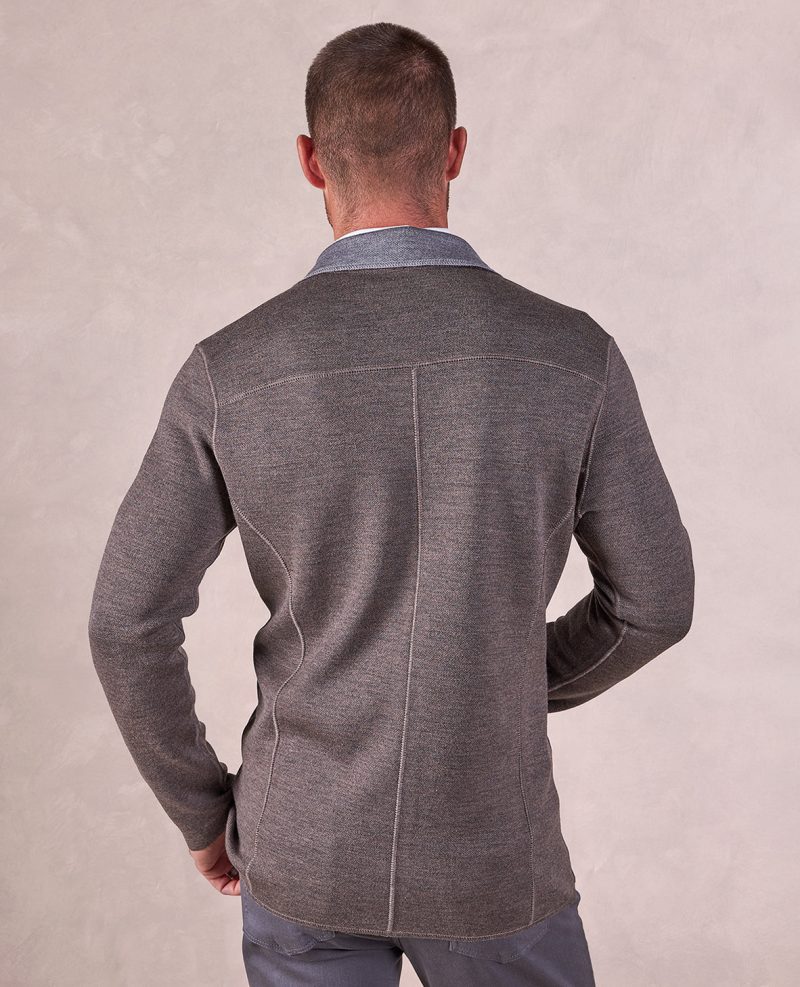 TheLudo ReversibleSoftJacket TanGrey 07