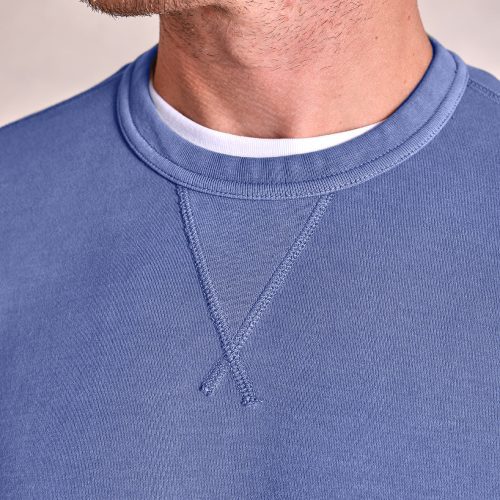 TheMontauk GarmentWashedSweatshirt Blue 02