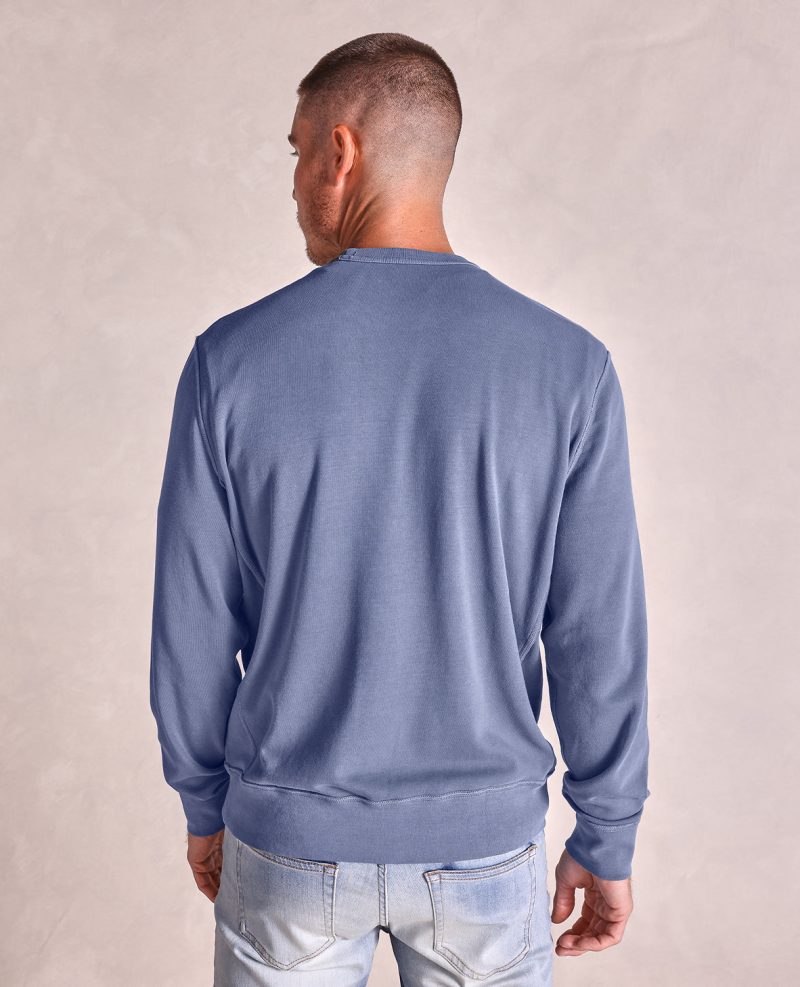 TheMontauk GarmentWashedSweatshirt Blue 05