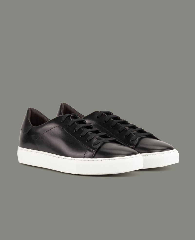 TheRhodes LeatherSneaker Black 01