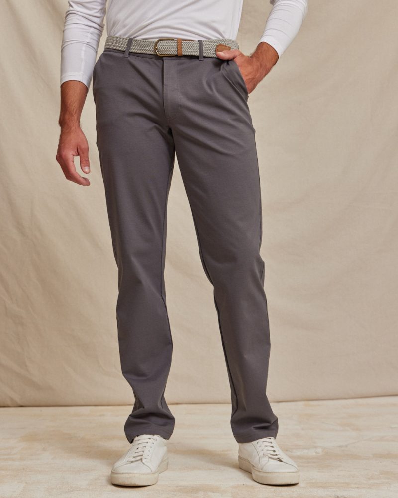 TheVoyager PerformanceChino Charcoal RYE51 PDP August2024 VoyagerPant 3791